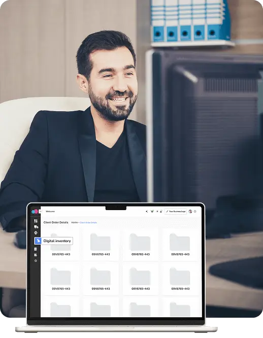 Dashboard showing a Smarter Way to Manage Customer Documents