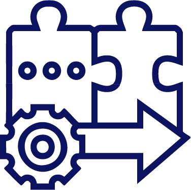 integrated business management icon