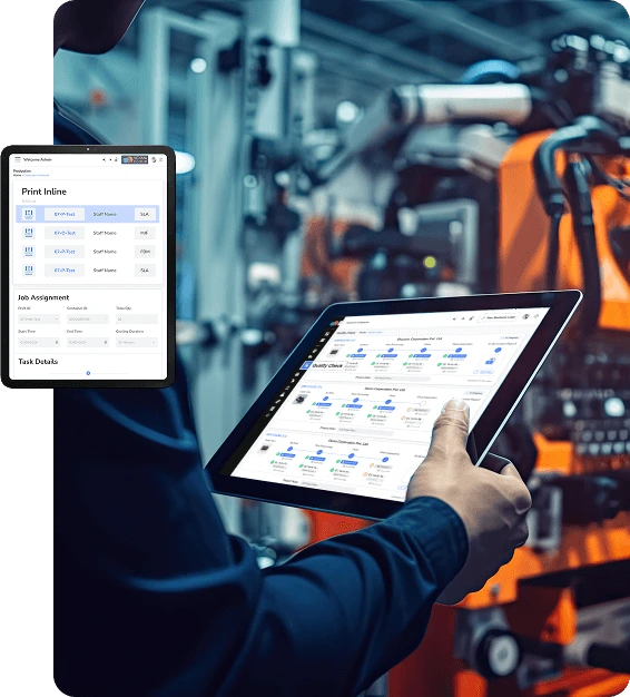 image depicting centralized control for smarter manufacturing